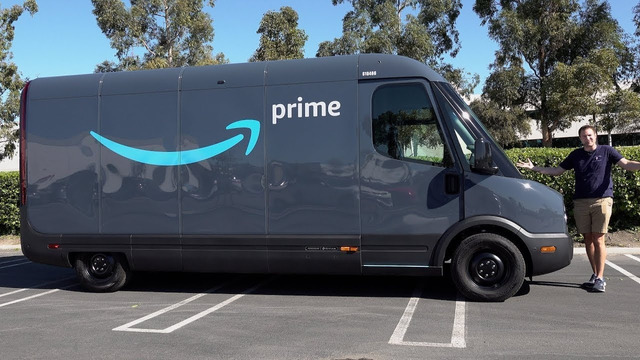 Электро-фургон Rivian для Amazon – очень иноватиционный и невероятно крут