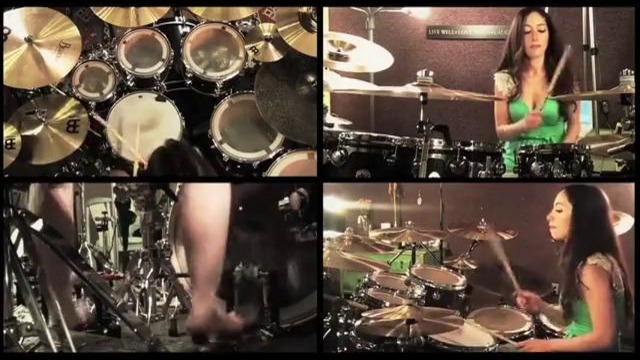 Avenged sevenfold – nightmare – drum cover by meytal cohen