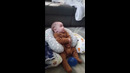 German Shepherd Tries To Play Catch With Baby #shorts