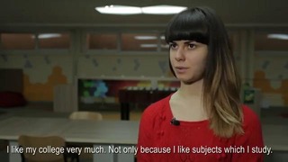 Marina from Russia talks about studies in Lithuania