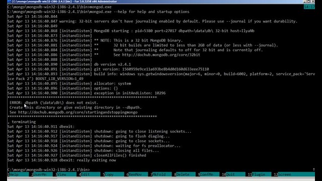 4-[Node.Js-2 часть] Устaновкa MongoDB для Windows, пример рaботы [Илья Кантор