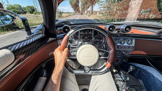 NEW 864 HP Pagani Utopia POV Drive! Manual V12 Pure Sound