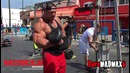 Morgan Aste trains in the Pit on Muscle Beach Iron Diaries