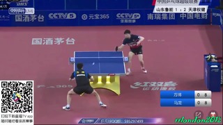 Ma Long vs Fang Bo (Chinese Super League 2018)