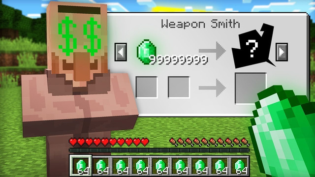 ПОЧЕМУ ЖИТЕЛЬ ПРОДАЁТ ЭТО ТАК ДОРОГО В МАЙНКРАФТ 100% ТРОЛЛИНГ ЛОВУШКА MINECRAFT КОМПОТ