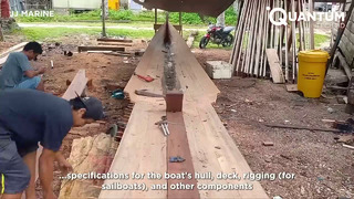 Craftman Builds Amazing Wooden Boat With His Own Hands | by @JJfishing19marine