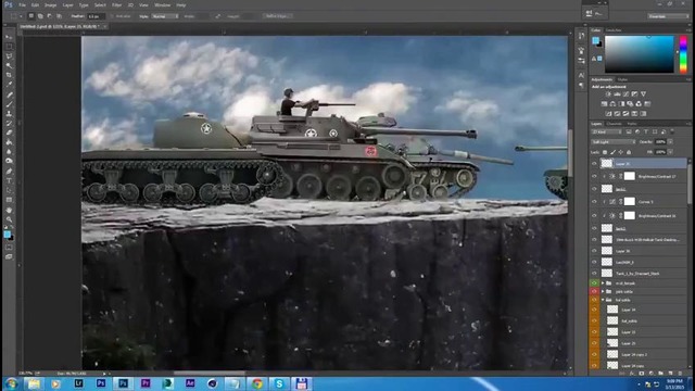 Culture graveyard – Speed art (#Photoshop)