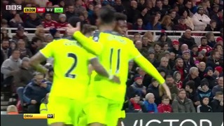 Middlesbrough 0-3 Liverpool EPL 14/12/2016