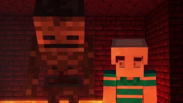 Wither Skeleton Encounter – Minecraft Animation