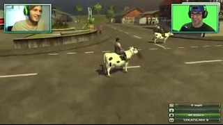 ((Pewds & Ken Play)) «Farming Simulator 2013» (With Mods)