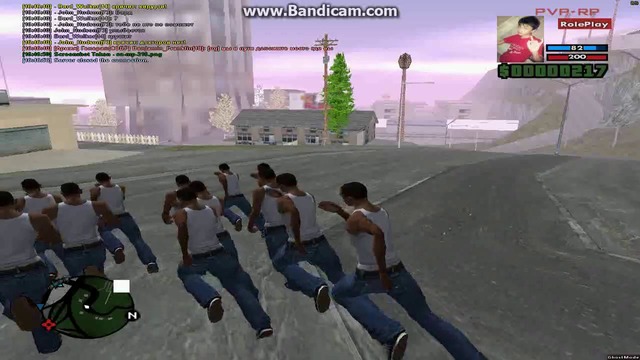 Коротко о работе мусаров. SAMP [720p]