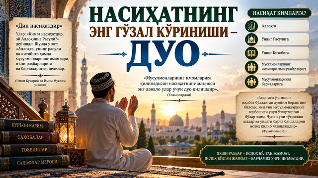 НАСИҲАТНИНГ ЭНГ ГЎЗАЛ КЎРИНИШИ — ДУО