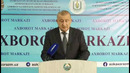Xiva tumani statistika bo‘limi boshlig‘i Shuhrat Bobojonov ishtirokidagi brifing