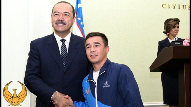 Награждение победителей Азиатских игр