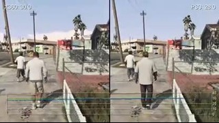 Grand Theft Auto 5 Xbox 360 vs. PS3 Cut-Scene Frame-Rate Tests