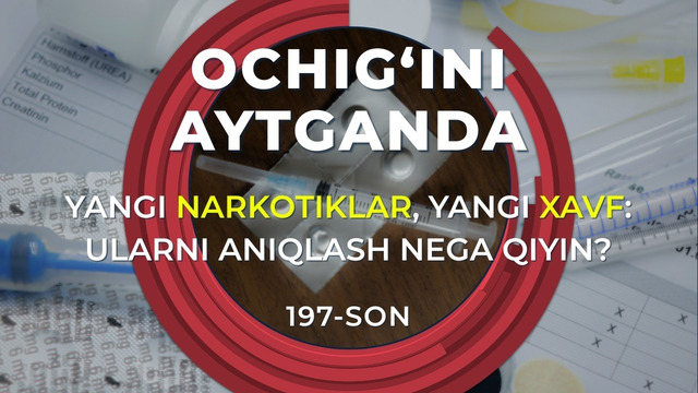 Yangi narkotiklar, yangi xavf: ularni aniqlash nega qiyin