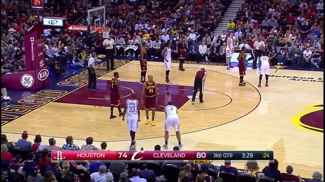 NBA 2016-2017, Houston Rockets vs. Cleveland Cavaliers (2)