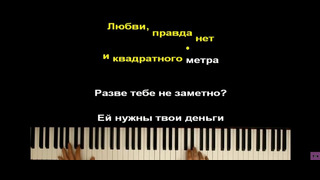 Ternovoy & amchi – прочь piano tutorial разбор караоке ноты
