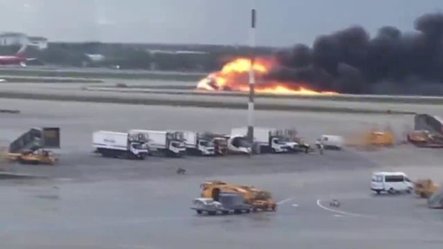 Шереметьево катастрофа самолета Superjet 100