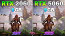RTX 2060 vs RTX 5060 – 6 Years Difference