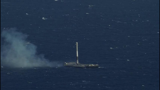 Успешная посадка Falcon 9 на баржу
