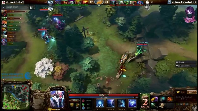 EG vs iG (bo1) (Ru) | ESL One 2015 Lan Finals (18.06.2015)