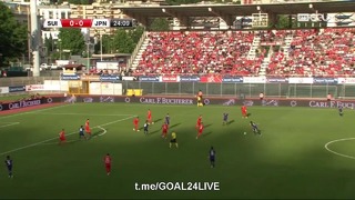 (HD) Швейцария – Япония | Товарищеский матч 2018 | Обзор матча