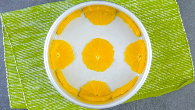 Положи Дольки Апельсинов на Дно Формы. Готовим Вкуснейший Торт без Выпечки