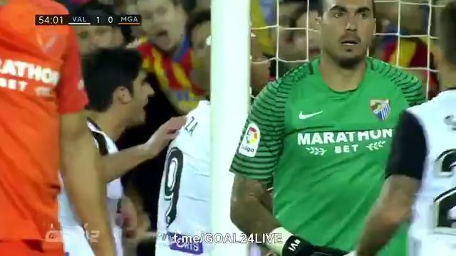 Валенсия – Малага | Испанская Примера 2017/18 | 5-й тур | Обзор матча