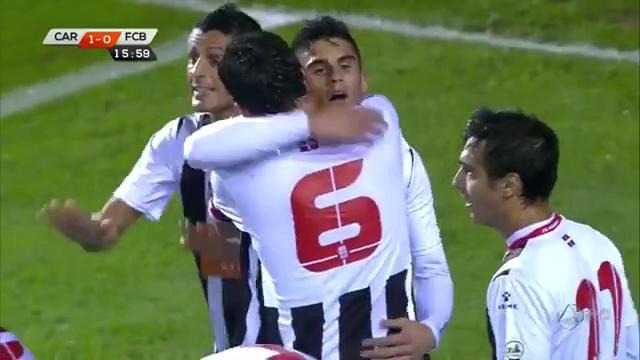 Cᴀʀᴛᴀɢᴇɴᴀ 1-4 FC Bᴀʀᴄᴇʟᴏɴᴀ Copa del Rey 7/12/2013