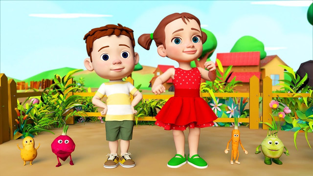 Песенка про овощи – Развивающие мультфильмы для детей