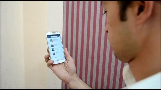 Samsung Galaxy S4 — Smart Screen