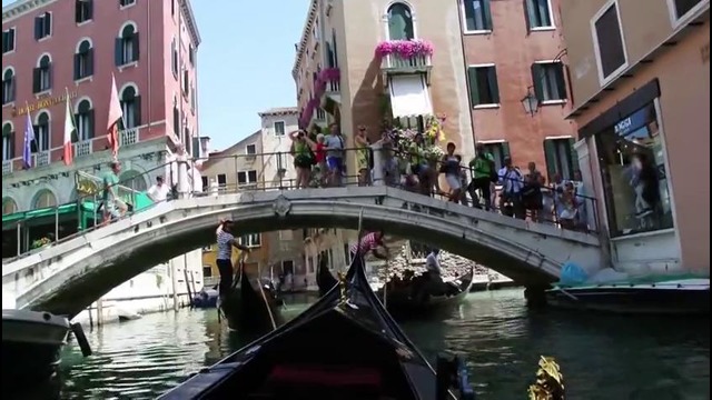 Венеция. Катание по каналам на гондоле, серия 69