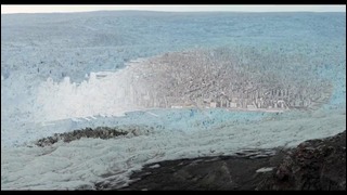 Откол самого большого ледника, который когда-либо снимала камера