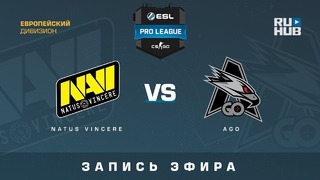 ESL Pro League S7: Na`Vi vs AGO (mirage) CS:GO