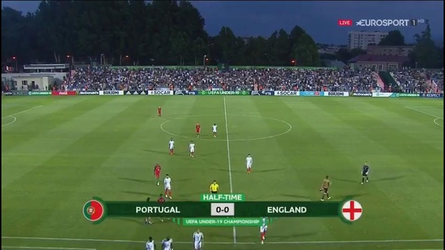 Португалия – Англия | Чемпионат Европы U19 | Финал | Обзор матча