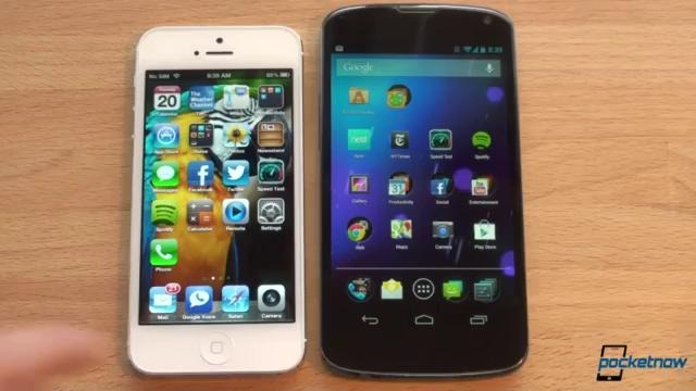 IPhone 5 vs. Nexus 4