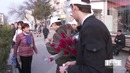 Поздравления с 8 Марта около м. Буюк Ипак Йули