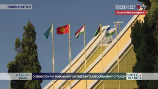 O‘zbekiston va Turkmaniston prezidentlari uchrashuv o‘tkazdi