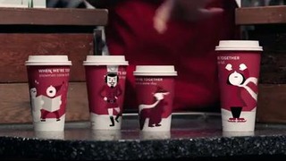 Музыкальная зарисовка на Рождество от Starbucks