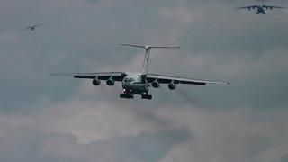 Авиабаза КУБИНКА – ИЛ-76 Заход и Посадка с Парковкой