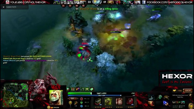 HexOr Pudge Compilation Part 2-2 – Dota 2 Gameplay