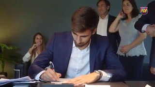 Презентация и медосмотр Андре Гомеша в ФК Барселона