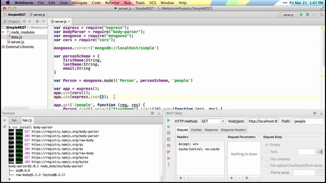 Migrate to Express 4 – node Video Tutorial