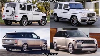 Mercedes G-Class VS Range Rover