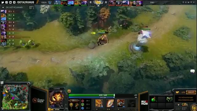 NoDiggity vs Vega, Manila Major Qualifiers game 1(05.05.2016)