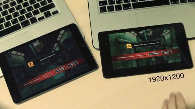 IPad mini 2 Retina vs. Nexus 7 (2013.) DEAD TRIGGER 2