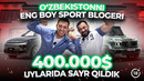 O’ZBEKISTONNI ENG BOY SPORT BLOGERI