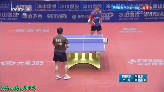 Fan Zhendong vs Yan Sheng (Chinese Super League 2018)