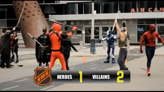Superhero Hockey – Bane Ends NHL Lockout